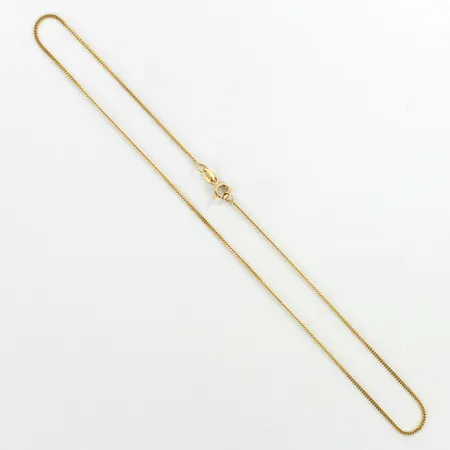 Panssari-kaulaketju, pituus 38cm, 585,  Paino: 2,1 g