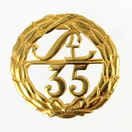Rintamerkki, SL35, korkeus 27mm, 585,  Paino: 5,9 g
