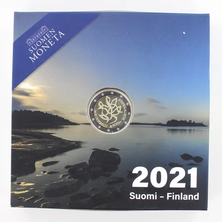Kolikko, Suomi 2021, 2 euroa, Journalismi