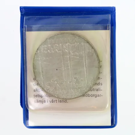 Juhlaraha, Urho Kekkonen 1975, nimellisarvo 10 mk, 500,  Paino: 23,4 g