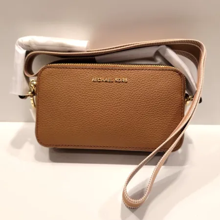 Käsilaukku Michael Kors, Ruskea, SM DBL ZP Camra CHN