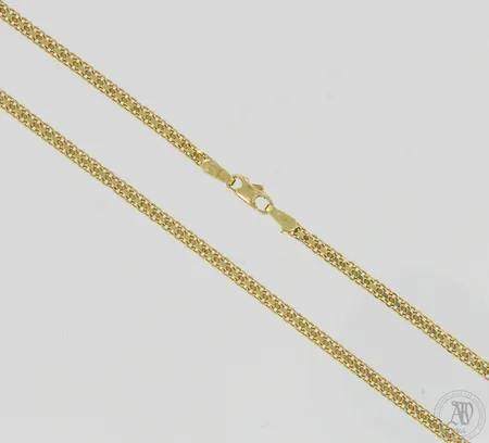 Kaulaketju, pituus 43cm, leveys 3mm, 585, Paino: 5,4 g