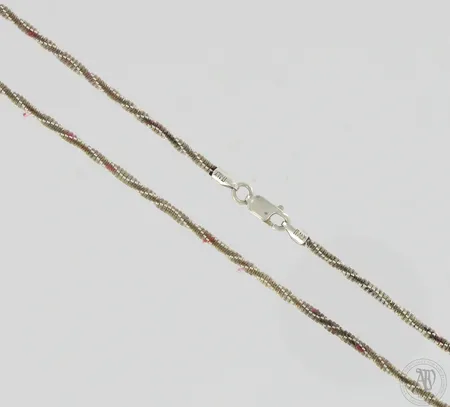 Kaulaketju, pituus 47cm, leveys 2mm, 925, Paino: 5,9 g