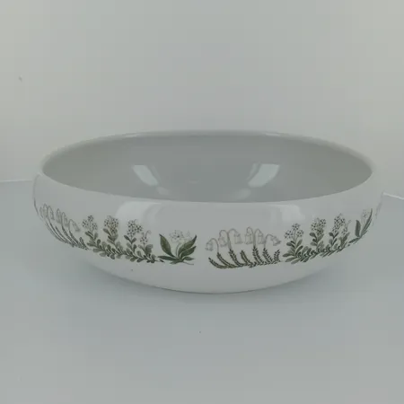 Kulho Arabia, Polaris, design Raija Uosikkinen, koko 220x170mm, 1950-luvulta.