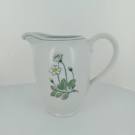 Maitokannu Arabia, Suvi, design Raija Uosikkinen, korkeus 18cm.