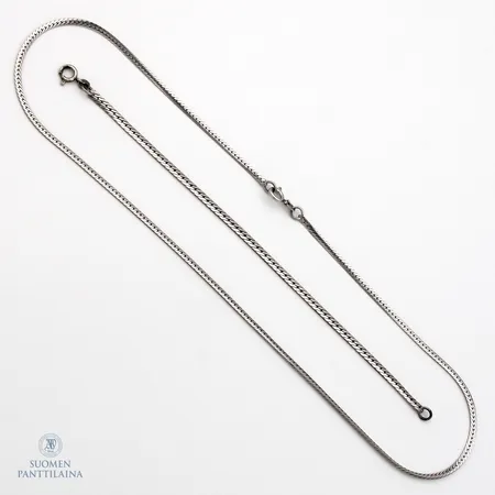Kaula- ja ranneketju, pituudet 50cm ja 190mm, 925,  Paino: 13 g