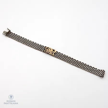Rannekoru, pituus 195mm, 925 ja 830 leimat,  Paino: 24,5 g