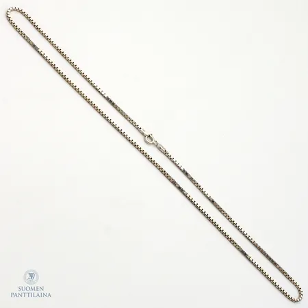 Venetsia-kaulaketju, pituus 50cm, leveys 1,7mm, 925,  Paino: 9,6 g