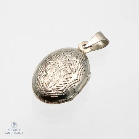 Medaljonki riipus, korkeus 31mm, 925,  Paino: 3,2 g