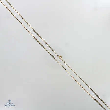 Panssarikaulaketju, pituus 62cm ja leveys 1,7mm, 585,  Paino: 4,2 g