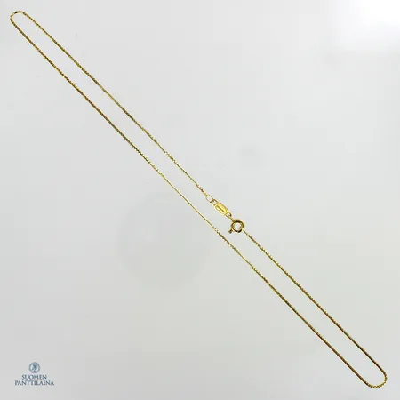 Venetsia-kaulaketju, pituus 43cm, 750,  Paino: 2,7 g