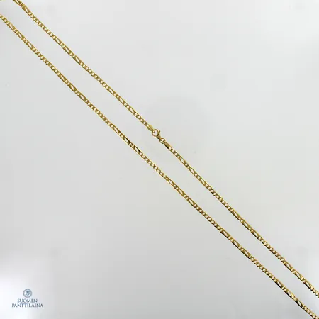 Kaulaketju, pituus 56cm ja leveys 2mm, 750,  Paino: 9,8 g