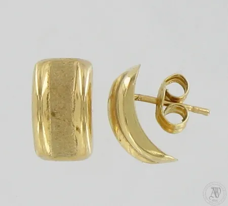 Korvakorut, korkeus 11mm, 585,  Paino: 1,1 g