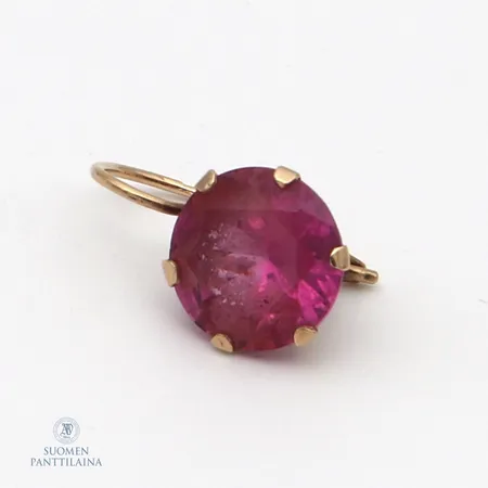 Pariton kivikorvakoru, korkeus 19mm, 585br,  Paino: 1,5 g