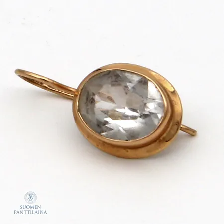 Pariton kivikorvakoru, korkeus 20mm, 585br,  Paino: 1,3 g