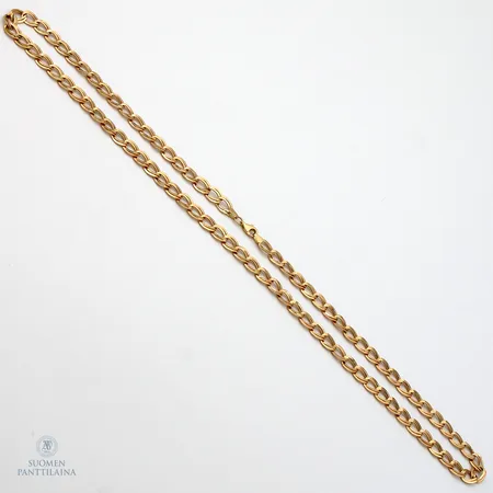 Kaulaketju, pituus 56,7cm, leveys 8mm, 585,  Paino: 15,8 g