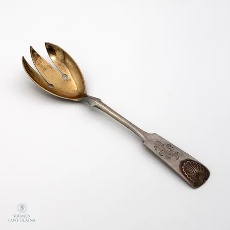 Otinlusikka Musla, kaiverrettu, pituus 160mm, 813,  Paino: 32,3 g