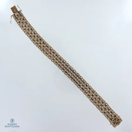 Rannekoru, pituus 195mm, leveys 13.4mm, 585,  Paino: 29,6 g