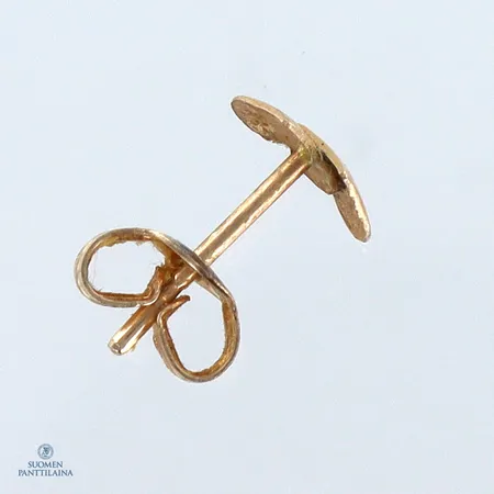 Korvakoru, korkeus 4mm, 585,  Paino: 0,2 g