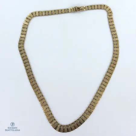 Kaulakoru, pituus 44.5cm, 585, Paino: 21,6 g