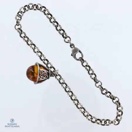 Rannekoru, pituus 18,0cm, Elämän alku, Kalevala Koru, 925br,   Paino: 8 g