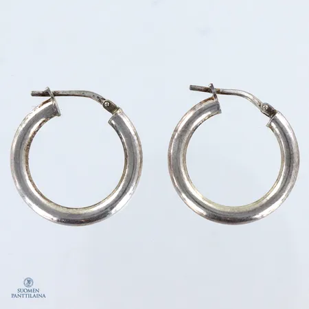 Korvarenkaat, Ø22mm, 925,  Paino: 2,5 g
