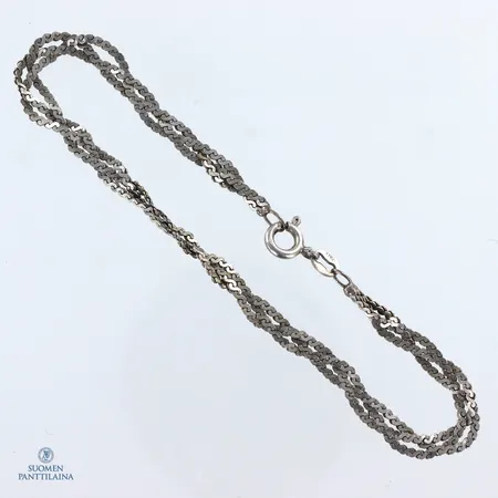 Rannekoru, pituus 180mm, 925,  Paino: 3,1 g