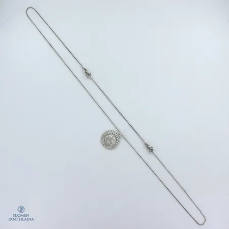 Kaulakoru, Kalevala koru, riipuksen korkeus 25mm, ketjun pituus 50+10cm, 925 Paino: 6,5 g