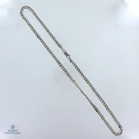 Panssarikaulaketju, pituus 45cm, 925,  Paino: 19,4 g