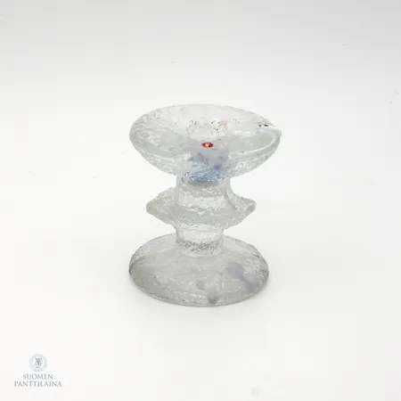 Kynttilänjalka, Festivo, Iittala, design Timo Sarpaneva, korkeus 80mm, Ø 70mm. 