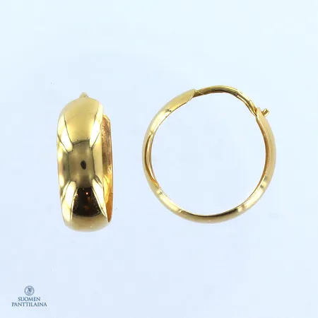 Korvarenkaat, Ø 16mm, leveys 5,2mm,  Paino: 1,5 g