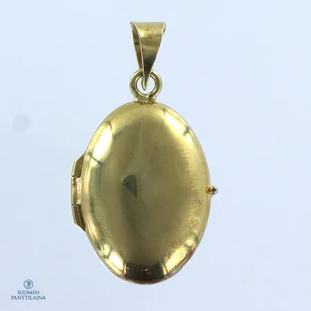 Medaljonki, korkeus 30mm, 585,  Paino: 3,5 g