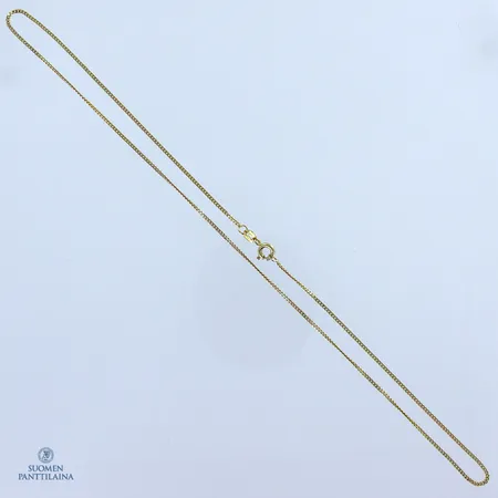 Panssarikaulaketju, pituus 38,5cm, 585,  Paino: 1,8 g
