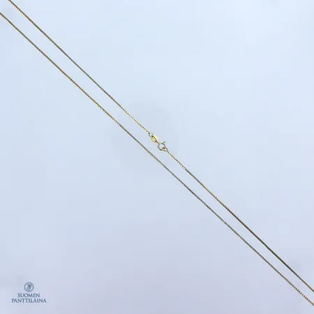 Venetsia-kaulaketju, pituus 73,5cm, 585,  Paino: 3,3 g