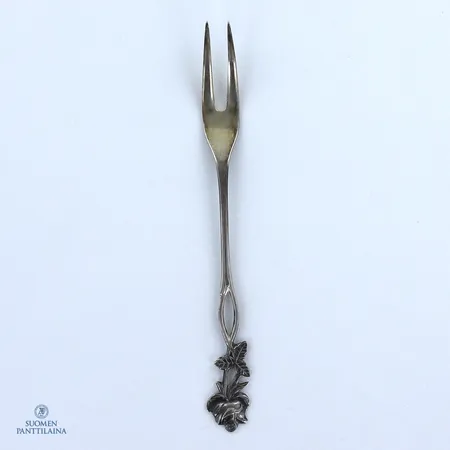 Leikkelehaarukka, Ruusu, pituus 120mm, 813,  Paino: 8,5 g