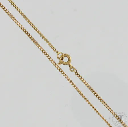 Panssarikaulaketju, pituus 80,5cm, leveys 1mm, 585, Paino: 5,9 g