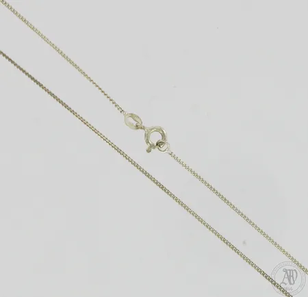 Panssarikaulaketju, pituus 49,5cm, 925,  Paino: 2,1 g