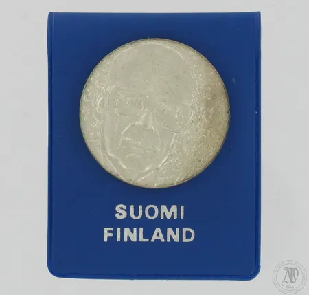 Juhlaraha, Urho Kekkonen 1975, nimellisarvo 10 mk, 500, Paino: 23,4 g