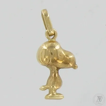 Snoopy-riipus, korkeus 20mm, 585, Paino: 0,6 g