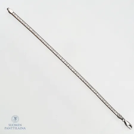 Ranneketju, pituus 180mm, 925, Paino: 7,4 g