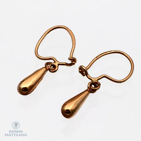 Korvakorut, korkeus 23mm, 585, Paino: 0,6 g