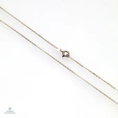 Kaulaketju, pituus 38,5cm, 925,  Paino: 1,5 g