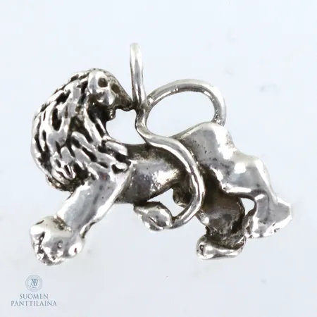 Leijona-riipus, korkeus 25mm, 916h,  Paino: 14 g