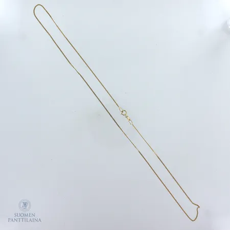 Panssarikaulaketju, pituus 42.5cm, 585,  Paino: 1,5 g