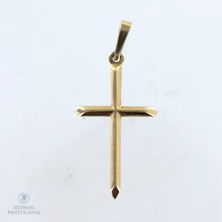 RIsti-riipus, korkeus 37mm, 585,  Paino: 1,8 g