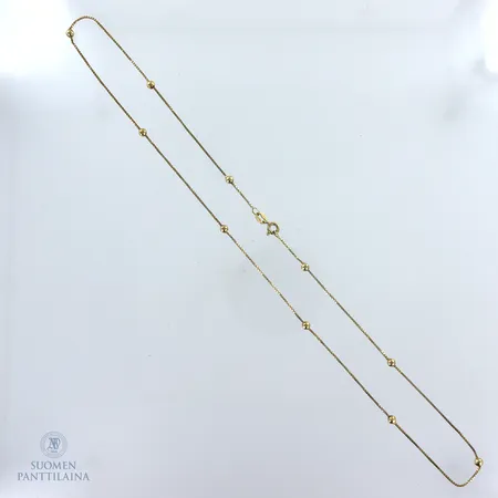 Kaulakoru, pituus 50cm, 750,  Paino: 3,9 g