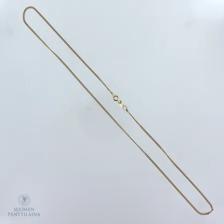 Panssarikaulaketju, pituus 43cm, 585,  Paino: 3,6 g