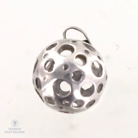 Riipus, korkeus 20mm, design Liisa Vitali, Pitsi, korkeus 17mm, 925,  Paino: 1,3 g
