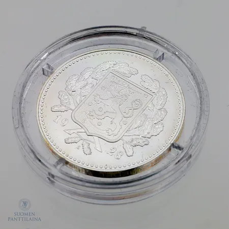 Muistoreplika kolikko, 5 markkaa 1928, 925,  Paino: 14,4 g