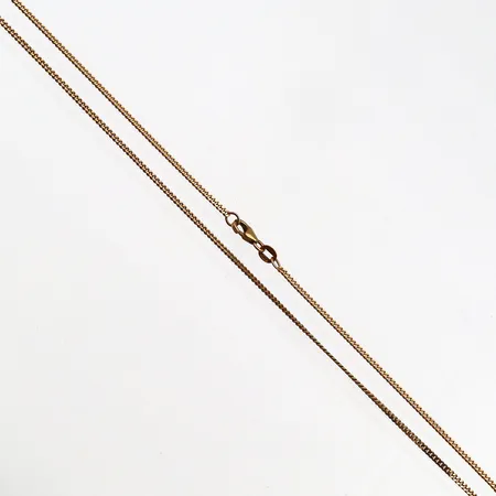 Panssarikaulaketju, pituus 42cm, leveys 1,8mm, 585,  Paino: 4,4 g